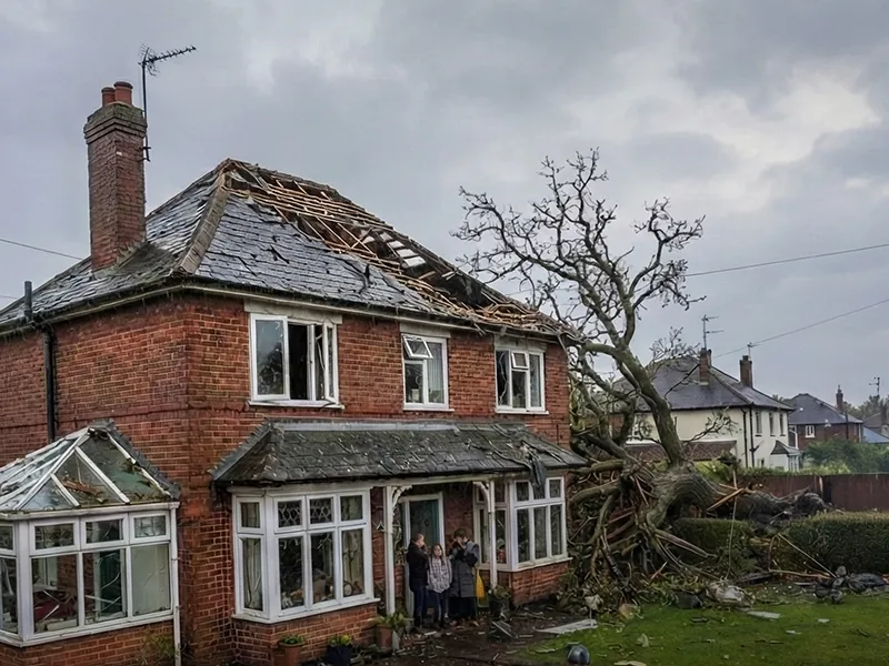 Home insurance and storm damage
